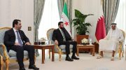 احمد شرع، برای نخستین‌بار وارد قطر شد