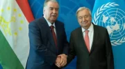 گفتگوی دبیرکل سازمان ملل و رییس جمهور تاجیکستان درباره امنیت منطقه ای و افغانستان