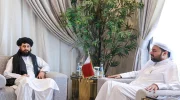 سفر وزیر دفاع طالبان به قطر