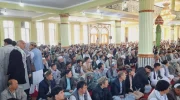 شیعیان افغانستان با حضور گسترده، نماز عید فطر را در شهرهای مختلف اقامه کردند
