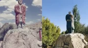 تخریب مجسمه برات در غزنی توسط طالبان