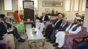 گفتگوی کرزی با شارژدافیر اتحادیه اروپا در مورد افغانستان