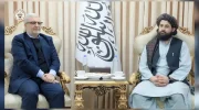 دیدار گفتگو وزیر دفاع طالبان با نماینده‌ ویژه ج.ا.ایران در امور افغانستان