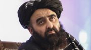The foreign minister in Afghanistan’s new Taliban-run Cabinet, Amir Khan Muttaqi, gives a press conference in Kabul, Afghanistan, Tuesday, Sept. 14, 2021. Muttaqi said Tuesday that the government remains committed to its promises not to allow militants to use its territory to attack others. (AP Photo/Muhammad Farooq)